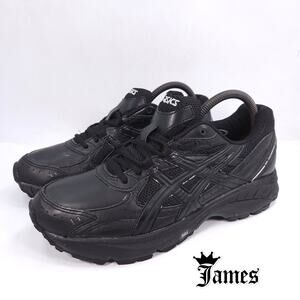 Asics Gel-Foundation Walker Athletic Lace Up Shoe Womens Size 8.5 Q160L Black
